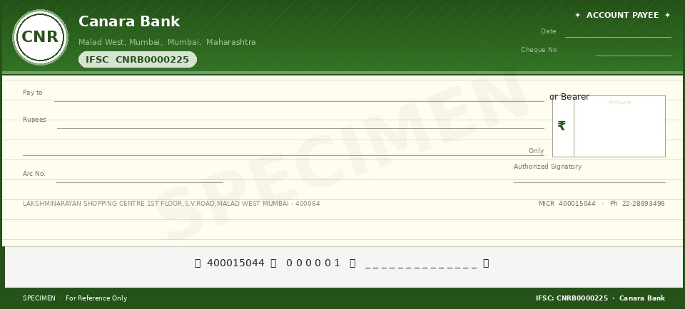 Process Mapping Examples For Transaction Canara Bank Malad West, Mumbai – IFSC CNRB0000225