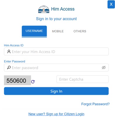 Bonafide Bonafide Himachali Certificate Login