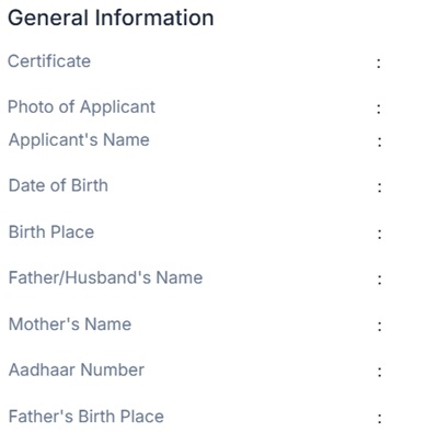 General Information