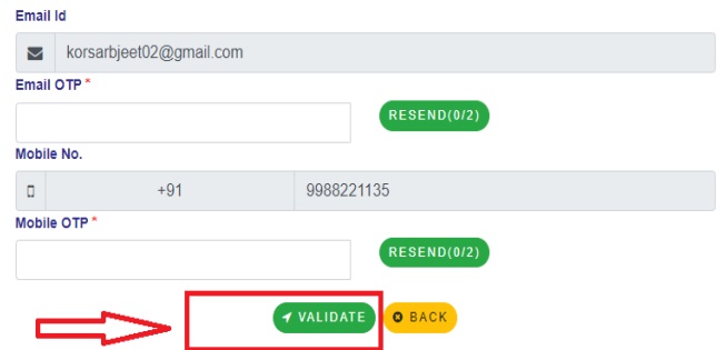 Email and Mobile Verification