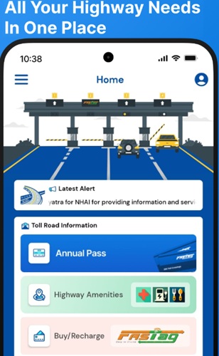 Apply for FASTag Annual Pass via Mobile App