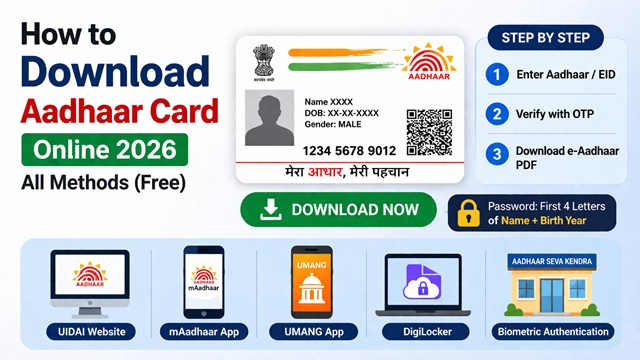  How to Download Aadhaar Card