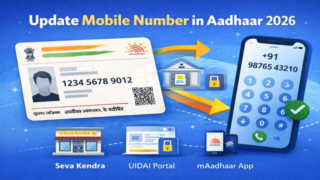  How to Link Mobile Number with Aadhaar Card