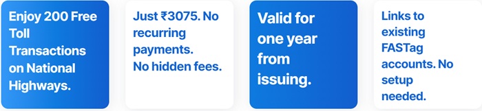 Information about FASTag Annual Pass