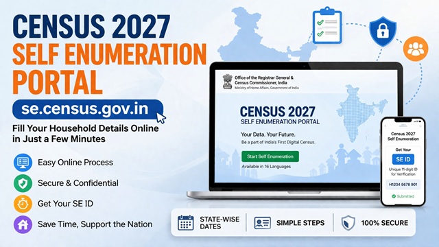 Self Enumeration Process of Census 2027