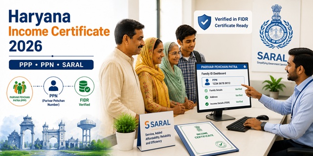 Haryana Income Certificate