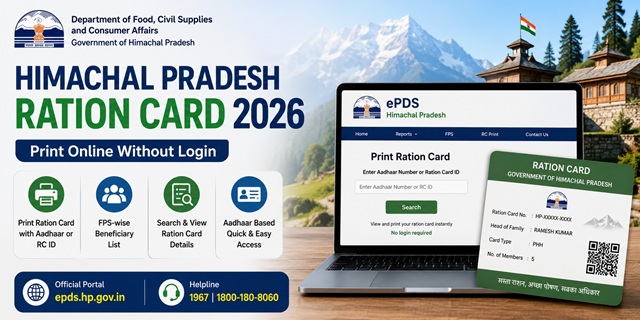 Himachal Pradesh Ration Card