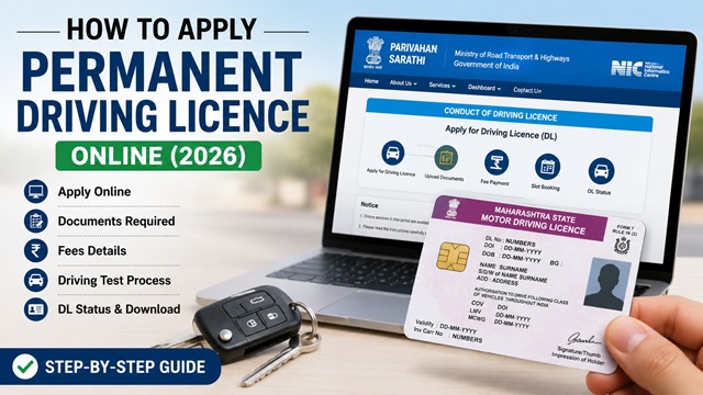  How to Apply for Permanent Driving Licence