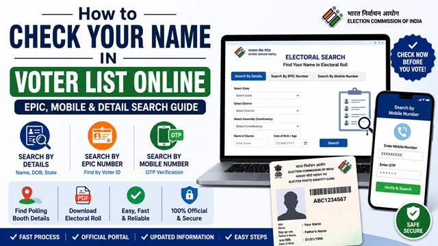  How to Check Name in Voter List Online