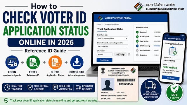 How to Check Voter ID Application Status