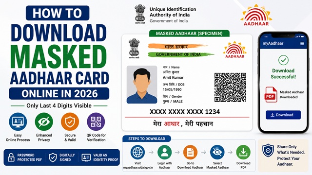  How to Download Masked Aadhaar Card Online