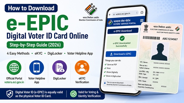  How to Download e-EPIC Online