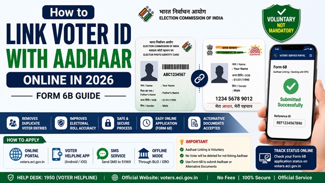 How to Link Voter ID with Aadhaar Card Online