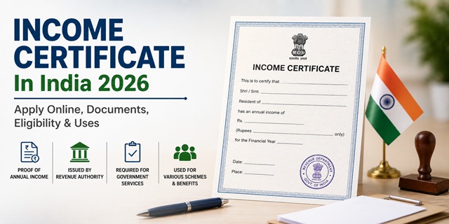  Income Certificate in India