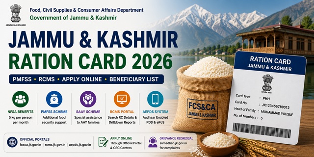  Jammu and Kashmir Ration Card
