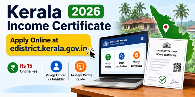 Kerala Income Certificate