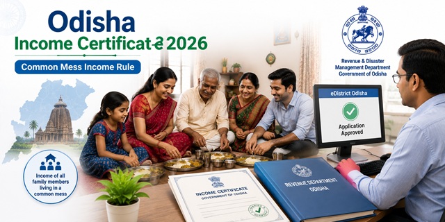  Odisha Income Certificate