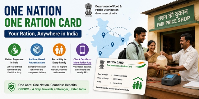  One Nation One Ration Card