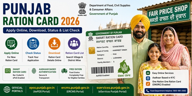  Punjab Smart Ration Card