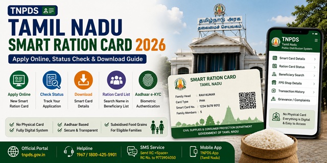 Tamil Nadu Smart Ration Card