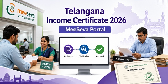  Telangana Income Certificate