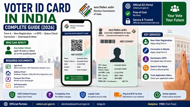  Voter Card in India