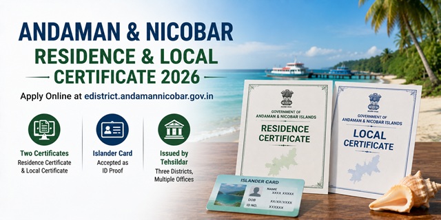  Andaman & Nicobar Residence and Local Certificate