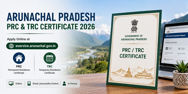  Arunachal Pradesh Permanent Residence Certificate