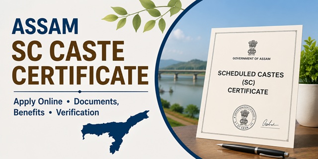Assam SC Caste Certificate