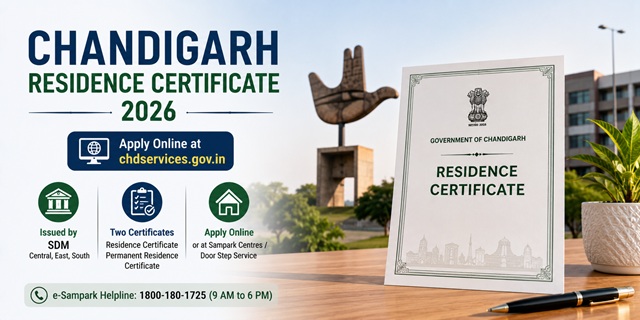  Chandigarh Residence Certificate