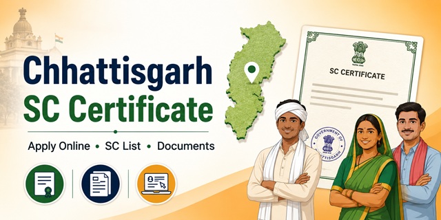 Chhattisgarh SC Certificate