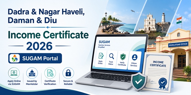 Dadra Nagar Haveli Daman Diu Income Certificate