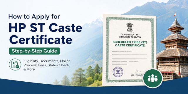  Himachal Pradesh ST Certificate