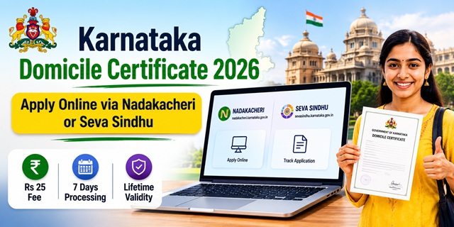  Karnataka Domicile Certificate