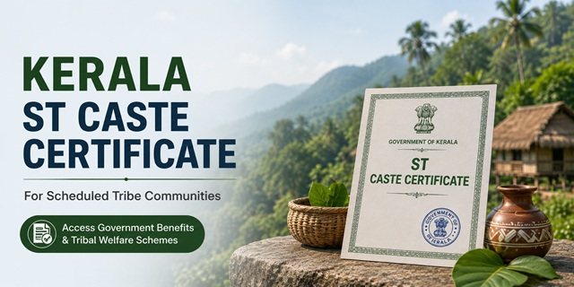  Kerala ST Caste Certificate