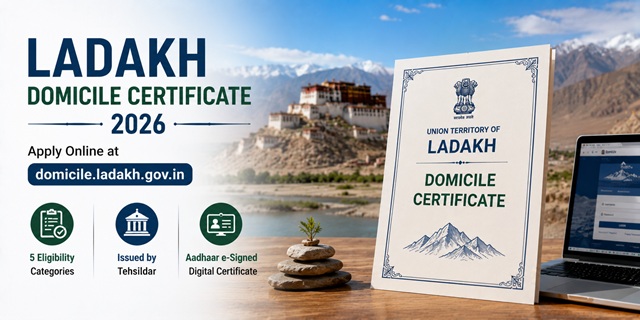 Ladakh Domicile Certificate