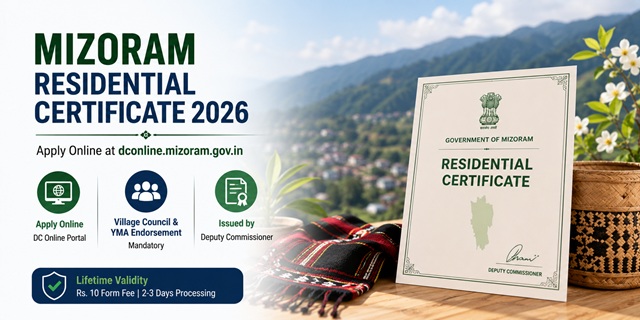  Mizoram Residential Certificate