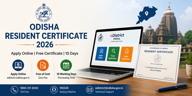 Odisha Resident Certificate