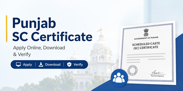  Punjab SC Certificate
