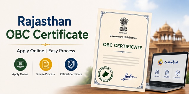  Rajasthan OBC Certificate
