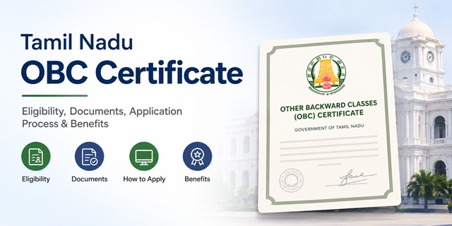  Tamil Nadu OBC Certificate