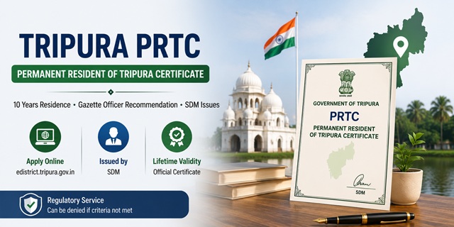  Tripura PRTC Certificate