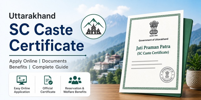 Uttarakhand SC Certificate