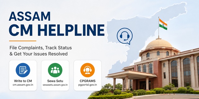 Assam CM Helpline Guide
