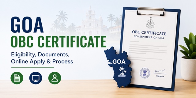  Goa OBC Certificate