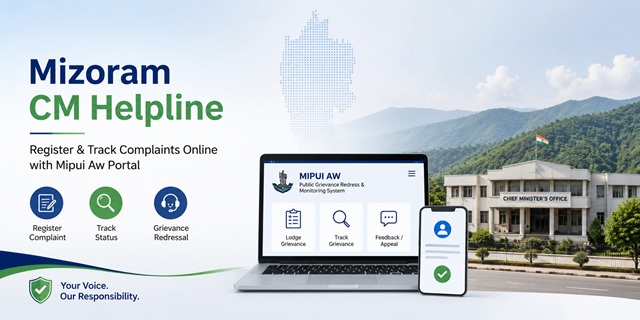Mizoram CM Helpline