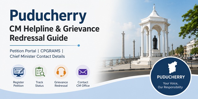 Puducherry CM Helpline and Grievance
