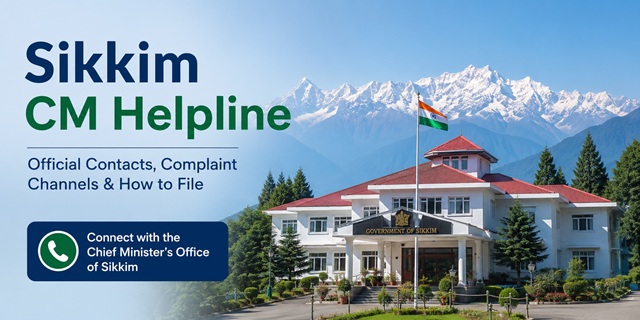  Sikkim CM Helpline
