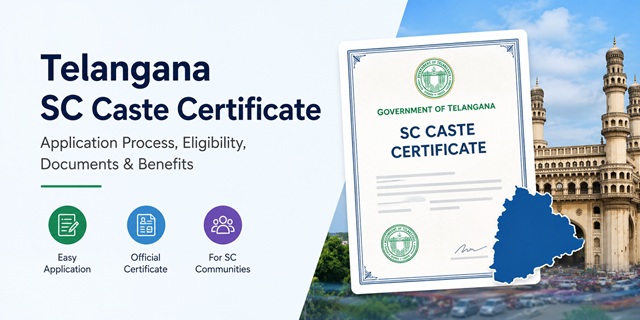  Telangana SC Caste Certificate