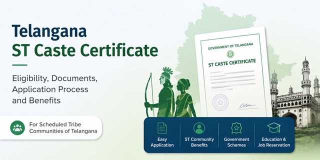 Telangana ST Caste Certificate
